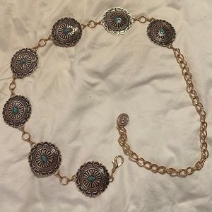 Gold Concho Belt